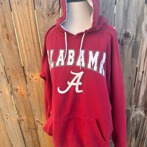 Stadium Athletics Alabama red pullover hoodie jacket size XL